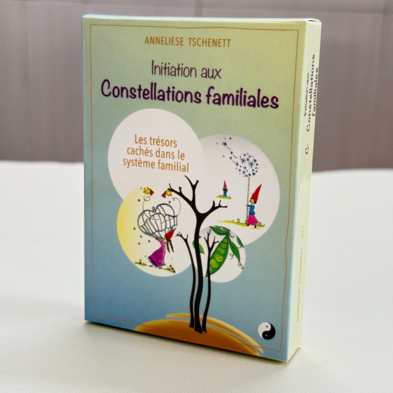 Tarot Cards Deck With Guidebook - Initiation Aux Constellations Familiales Oracle Cards