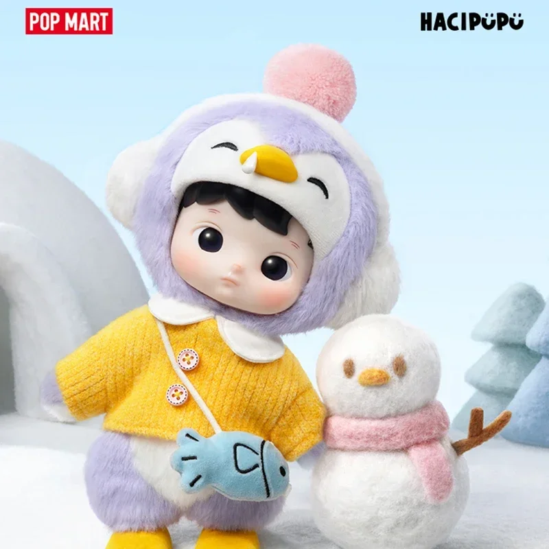 Anime Action Figure Blind Box - POP MART HACIPUPU Penguin 1/8 BJD