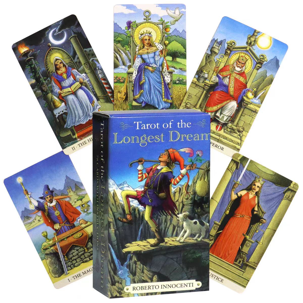 78 Longest Dream Cards With Gu - огляд і ціна Tarot Cards Deck With Guidebook