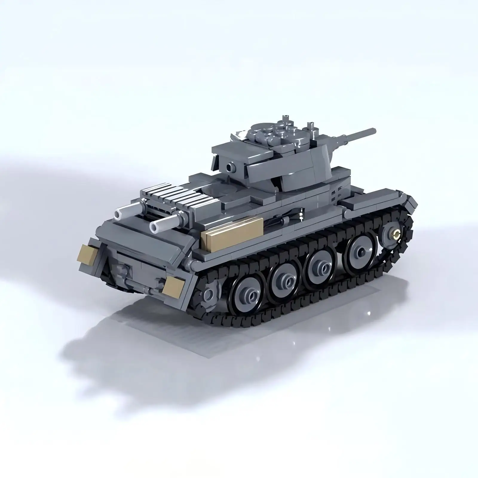 MOC Military Series Tracked Ar - огляд і ціна Lego Compatible Military Tank