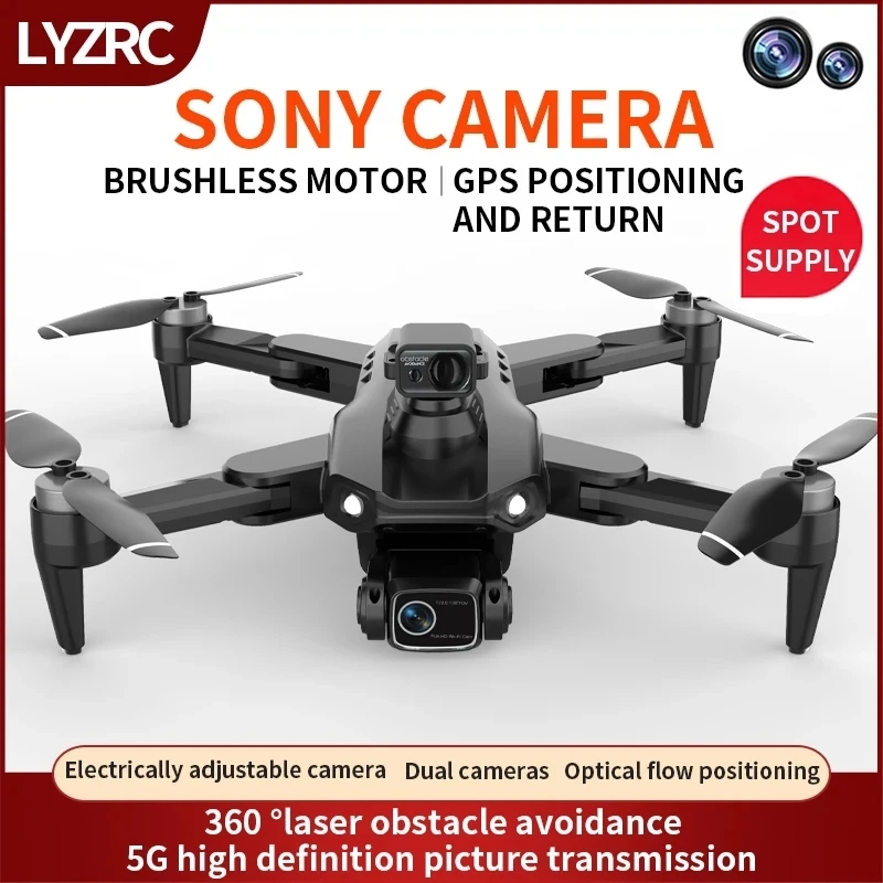 L900 Pro MAX GPS Drone 4K Prof - огляд і ціна Fpv Brushless Rc Drone 4K