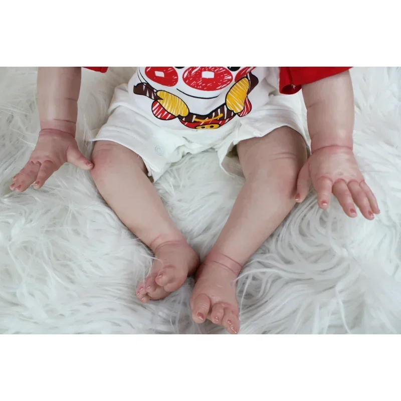 60CM Realistic 24 Inch Real To - огляд і ціна Reborn Baby Doll Silicone Realistic