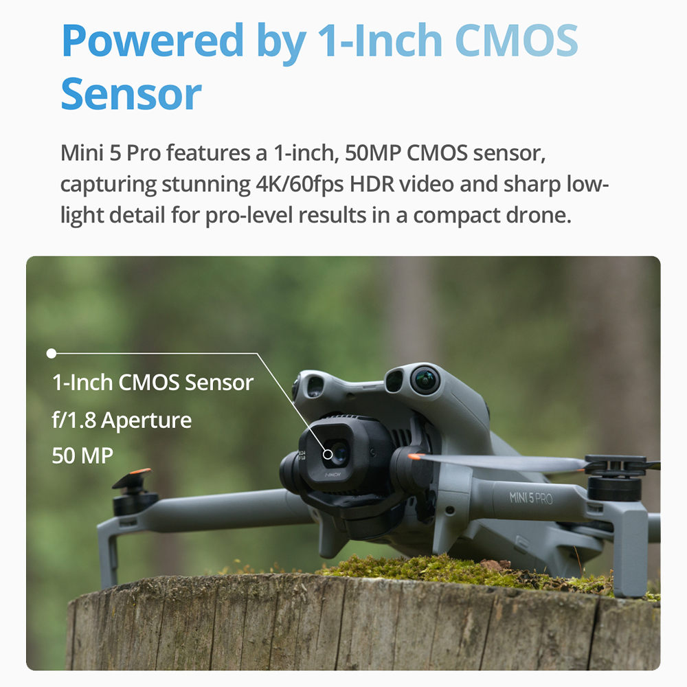 DJI Mini 5 Pro Fly Combo Drone - огляд і ціна Fpv Brushless Rc Drone 4K