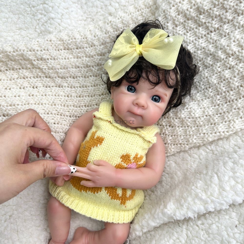 Mini 12Inch Open Eyes Bettie w - огляд і ціна Reborn Baby Doll Silicone Realistic