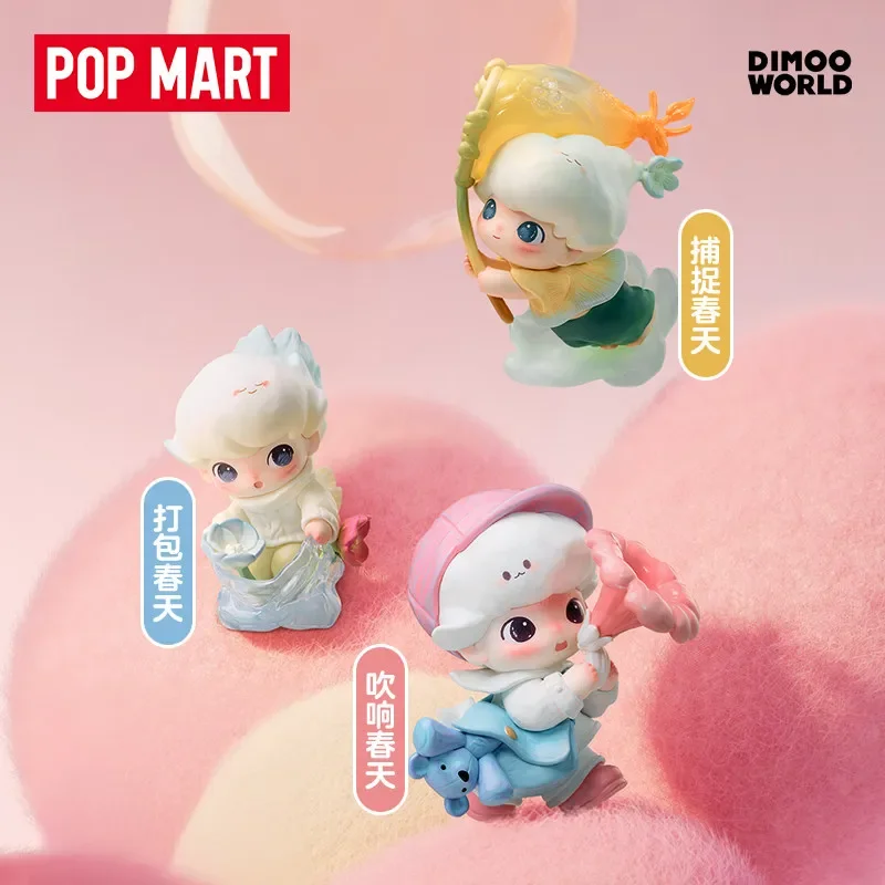 POP MART DIMOO MOMENTS IN BLOO - огляд і ціна Anime Action Figure Blind Box