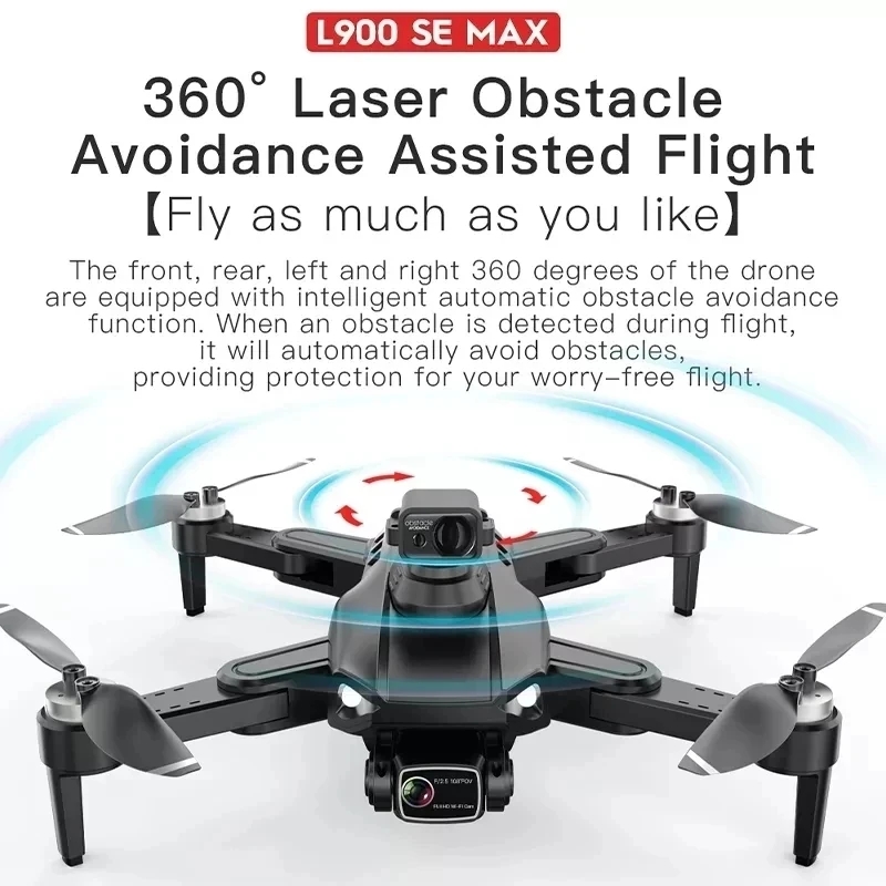 L900 Pro SE MAX GPS Drone 4K P - огляд і ціна Fpv Brushless Rc Drone 4K