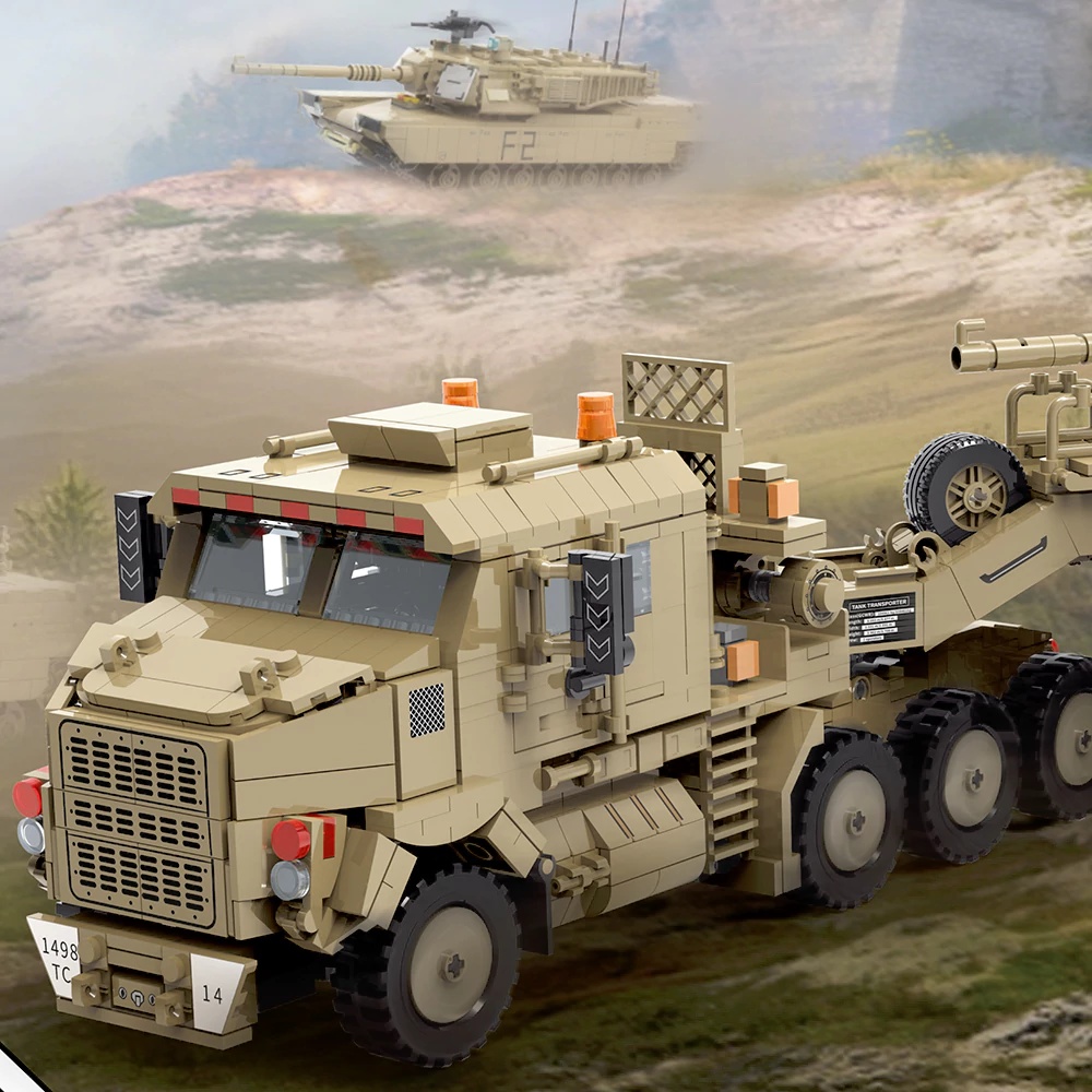 Military WW2 M1070 Armored Veh - огляд і ціна Lego Compatible Military Tank