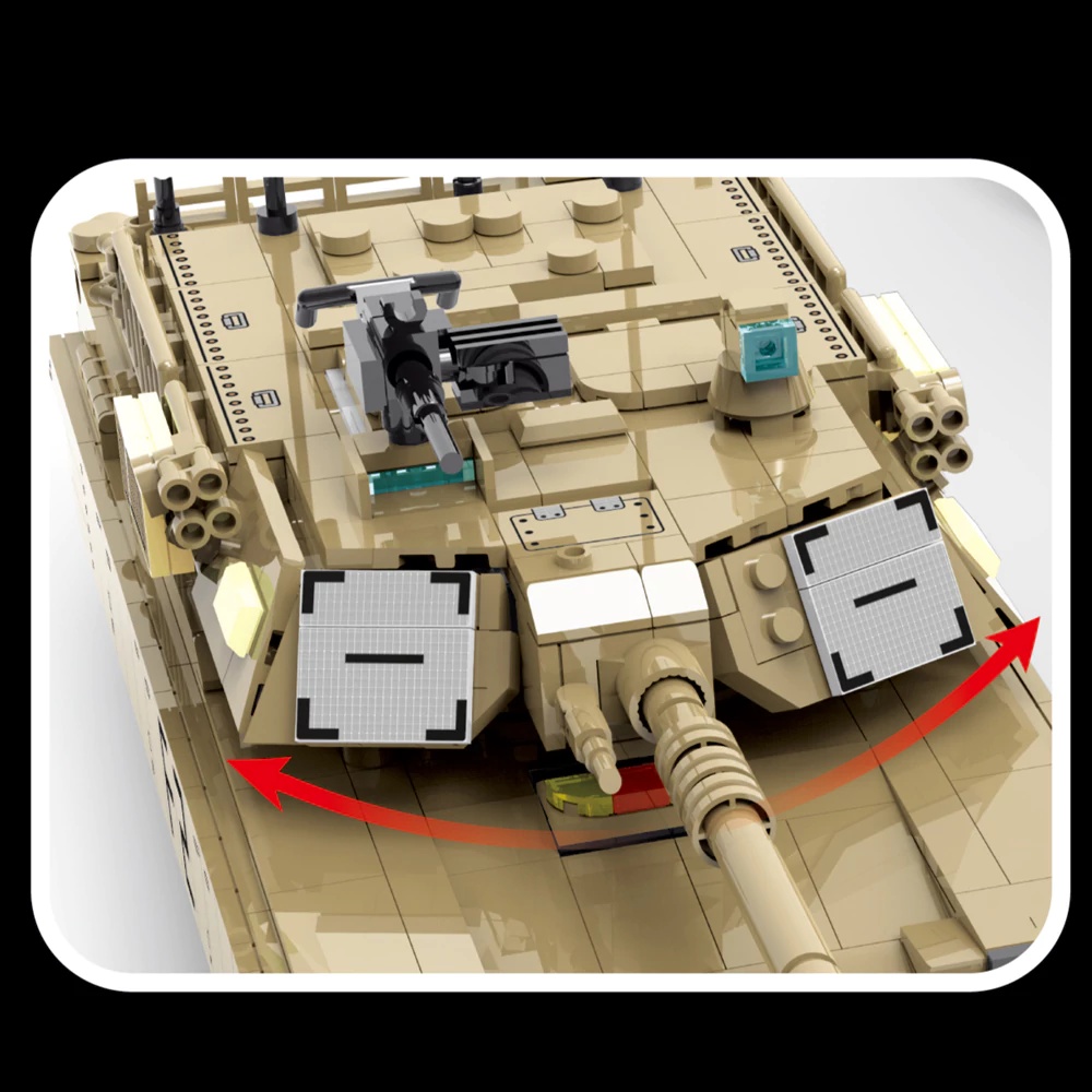 Military WW2 M1070 Armored Veh - огляд і ціна Lego Compatible Military Tank