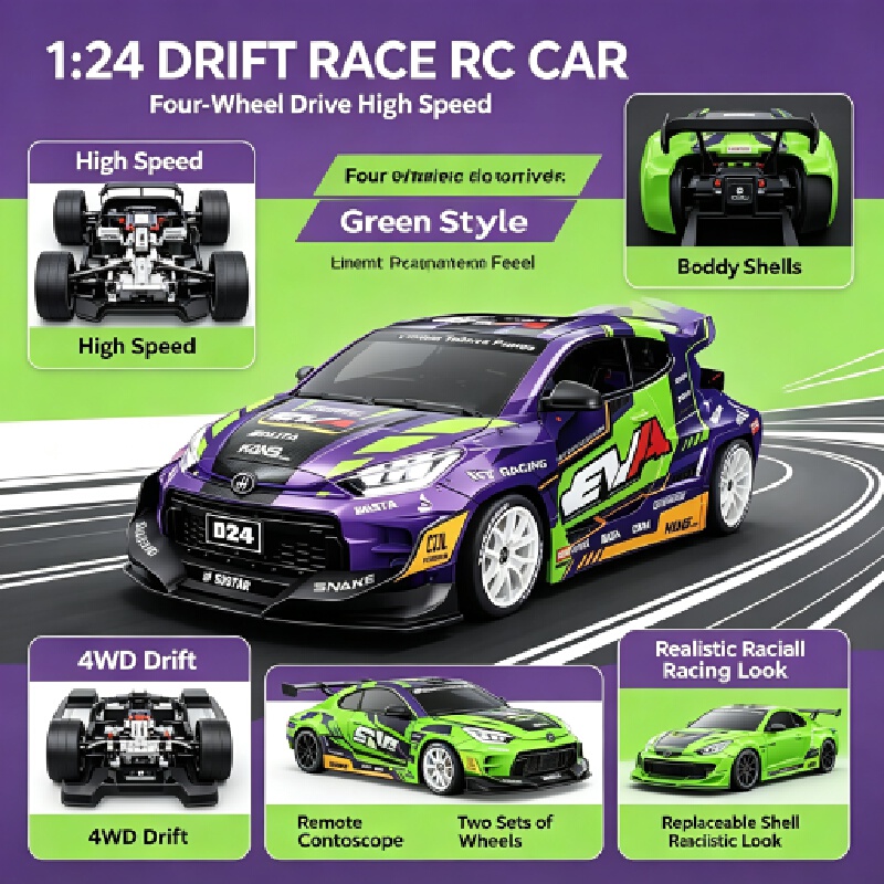 Hongxing New D24 1/24 Scale Rc - огляд і ціна Rc Drift Car 1 24 Scale 4Wd