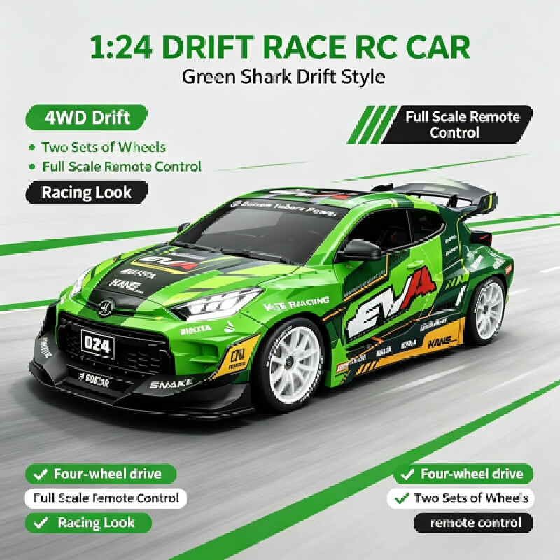 Hongxing New D24 1/24 Scale Rc - огляд і ціна Rc Drift Car 1 24 Scale 4Wd