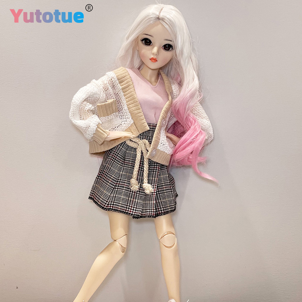YUTOTUE 24 inch Height Girl Do - огляд і ціна Bjd Doll 1 6 Full Set With Clothes