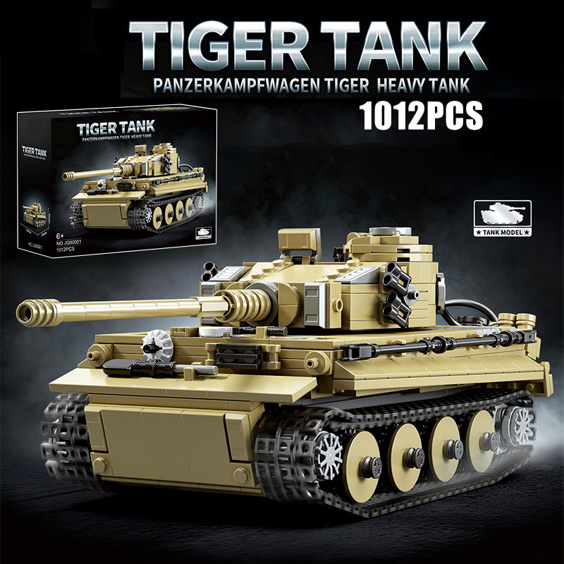 Military 1000Pcs Germany Tiger - огляд і ціна Lego Compatible Military Tank