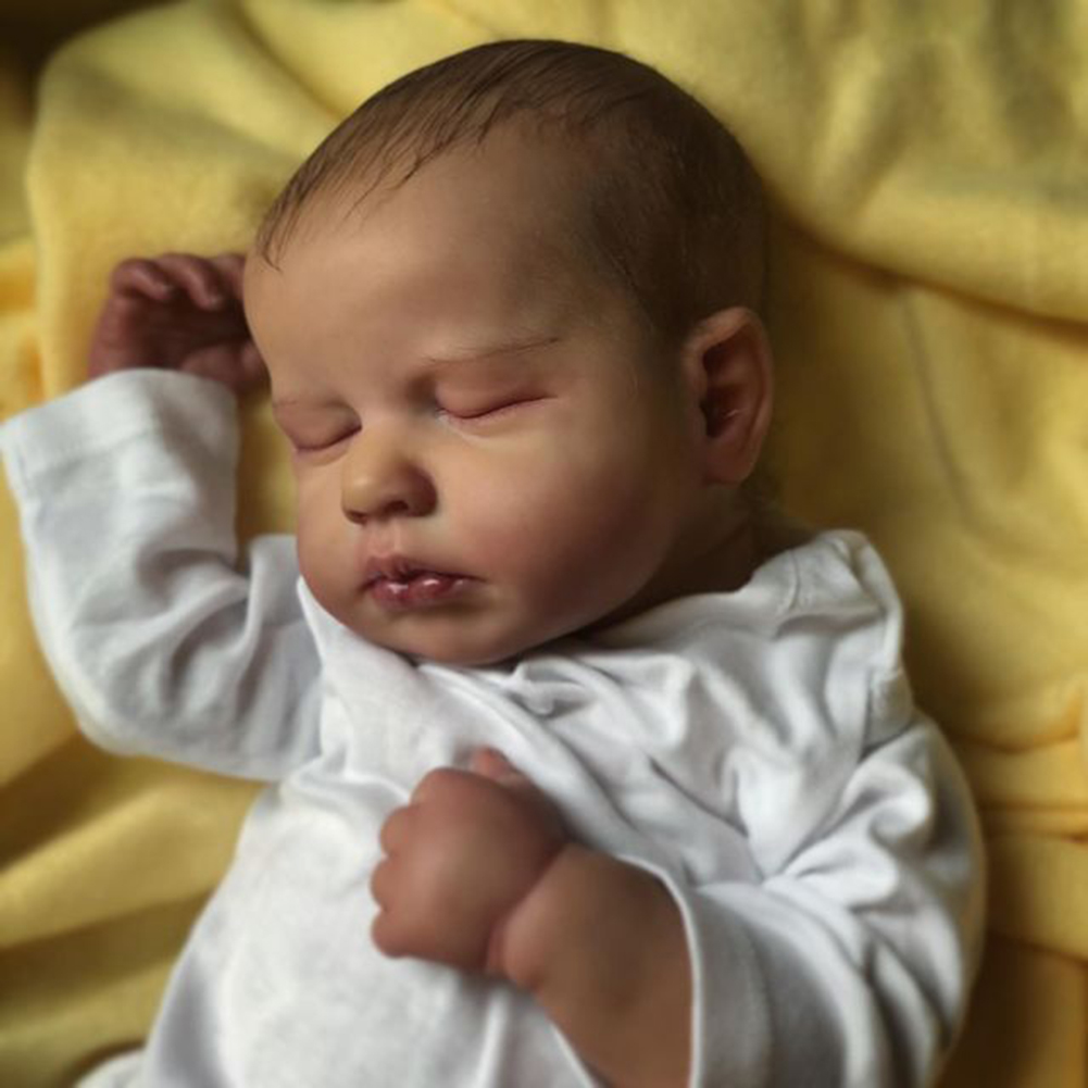 MRB 50CM Realistic Finished Be - огляд і ціна Reborn Baby Doll Silicone Realistic
