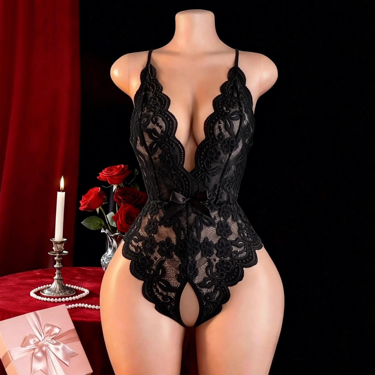 Hot Crotchless Sexy Lingerie F - огляд і ціна Dolls