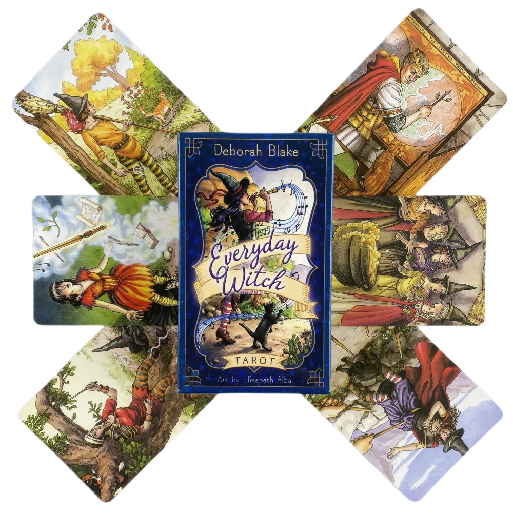 Everyday Witch Tarot Cards Dec - огляд і ціна Tarot Cards Deck With Guidebook