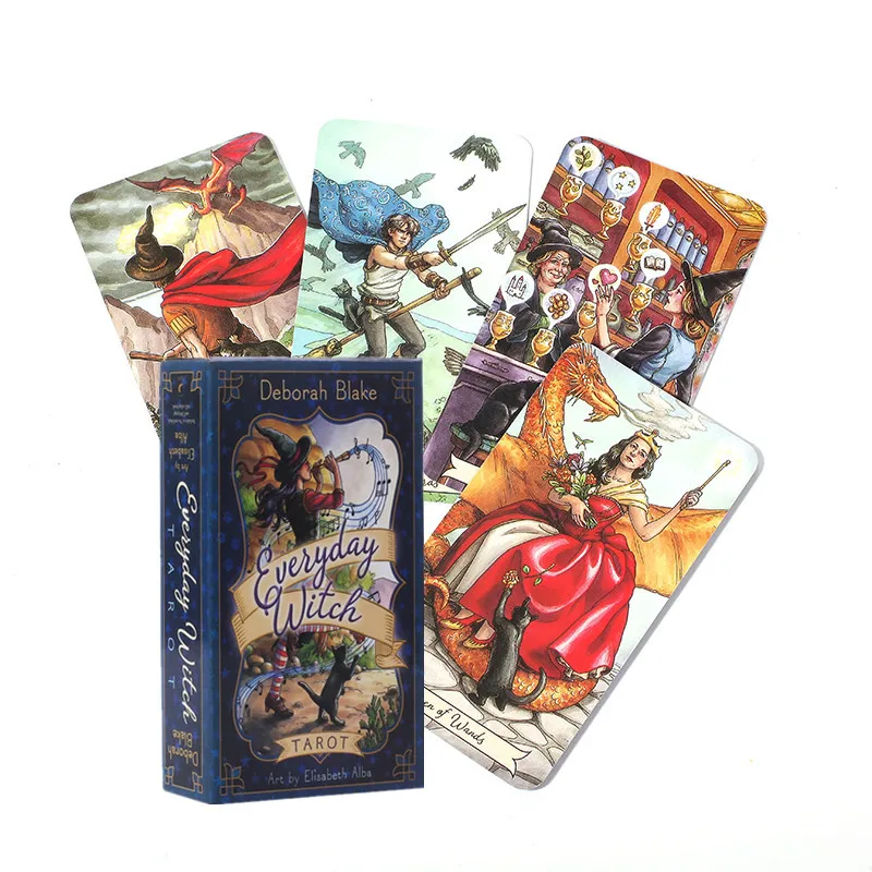 Everyday Witch Tarot Cards Dec - огляд і ціна Tarot Cards Deck With Guidebook