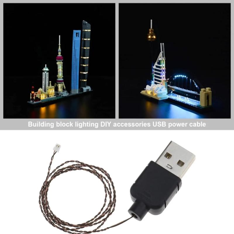 DIY 50cm USB Power Cable Compa - огляд і ціна Building Blocks