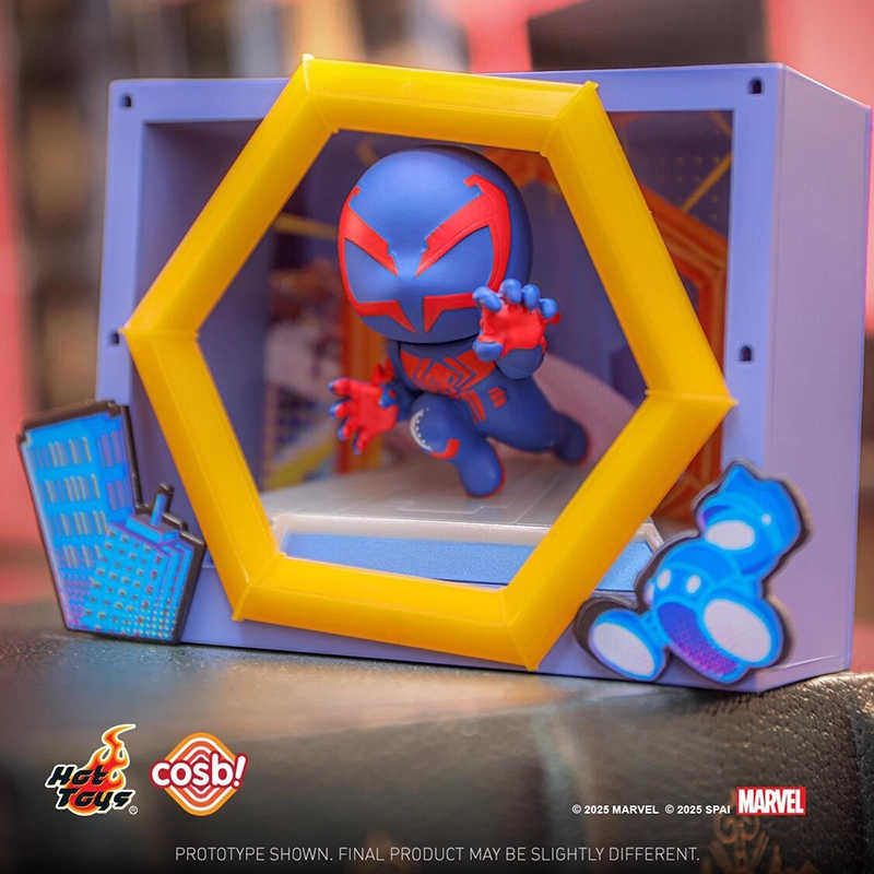 New Original Hottoys Spider Ma - огляд і ціна Anime Action Figure Blind Box