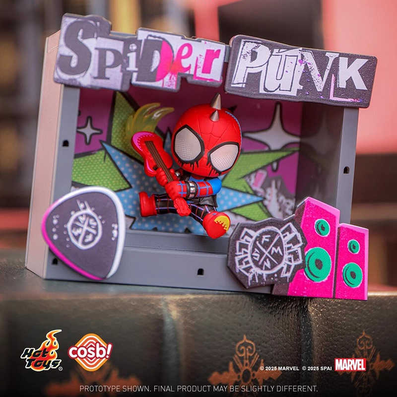 New Original Hottoys Spider Ma - огляд і ціна Anime Action Figure Blind Box