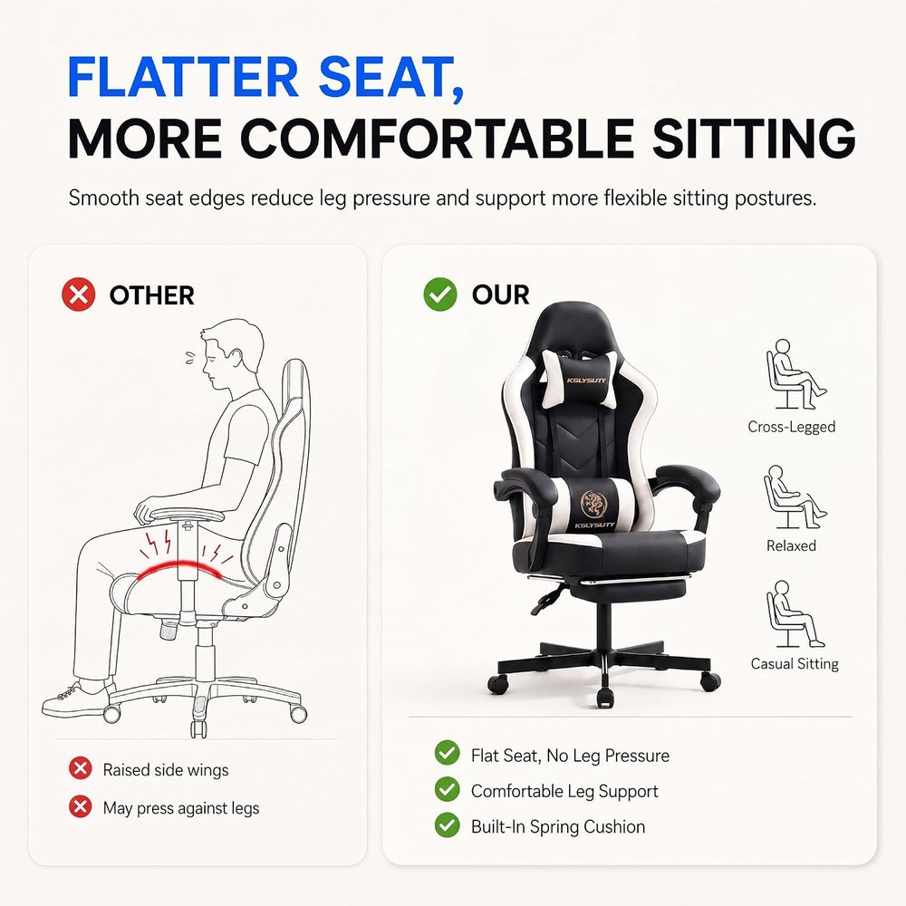 Desk Computer Gaming Chair - H - огляд і ціна Video Games