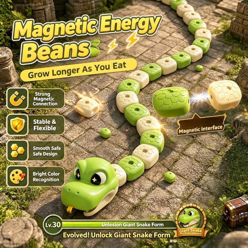 Controlled Magnetic Greedy Sna - огляд і ціна Educational Toys