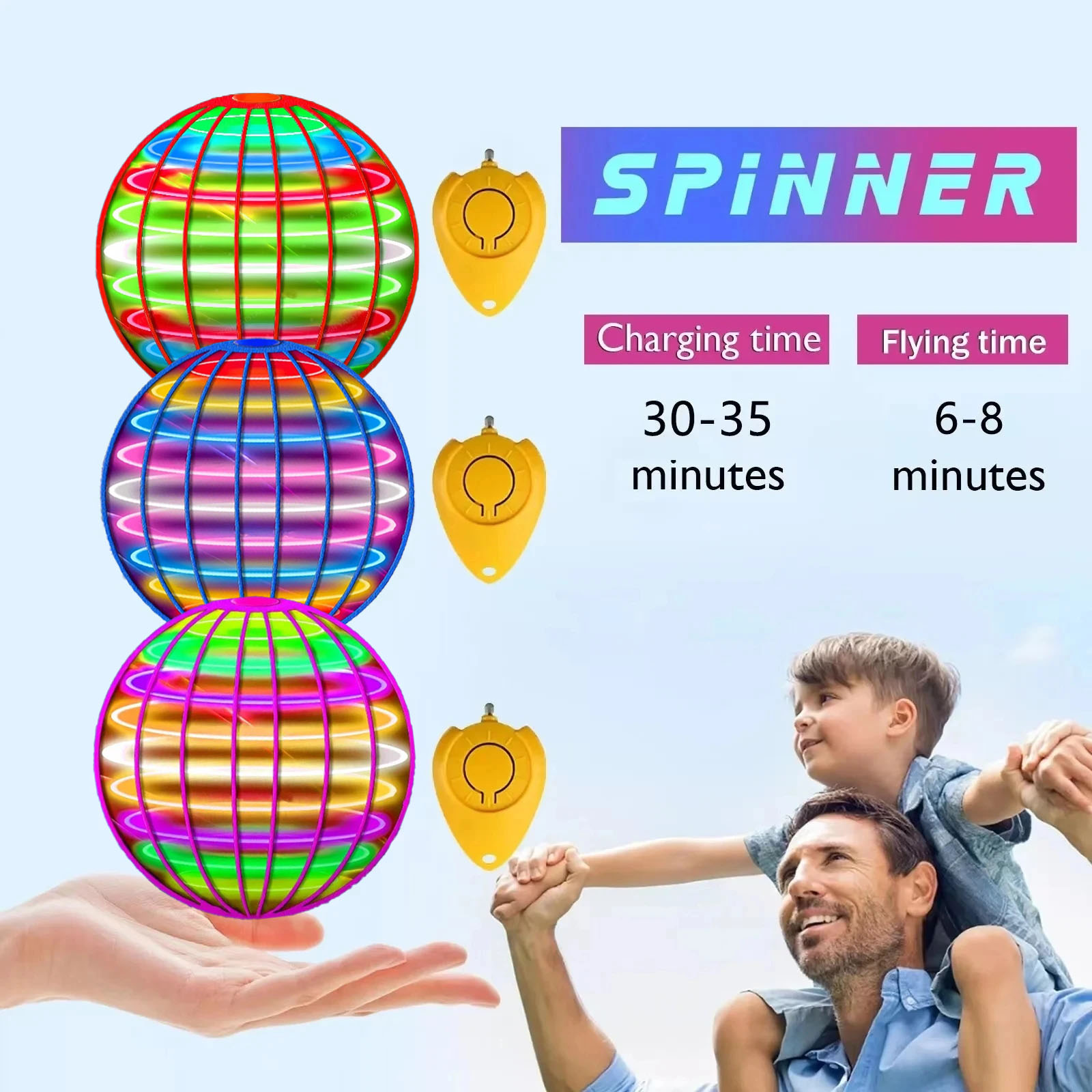 Boomerang Flyorb Magic Flying  - огляд і ціна Stem Solar Robot Kit For Kids