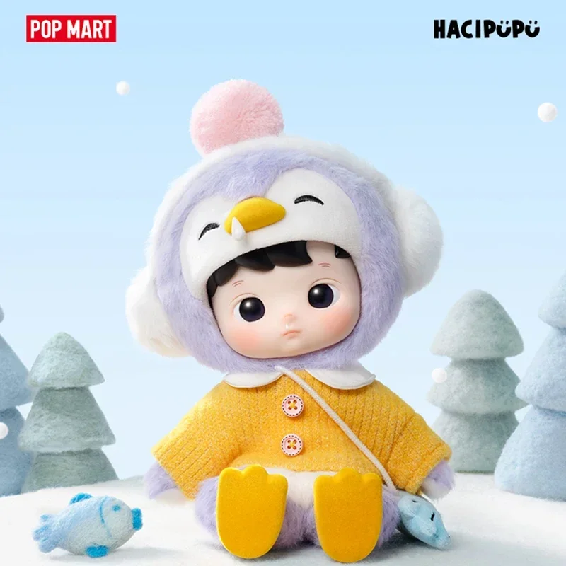 POP MART HACIPUPU Penguin 1/8  - огляд і ціна Anime Action Figure Blind Box