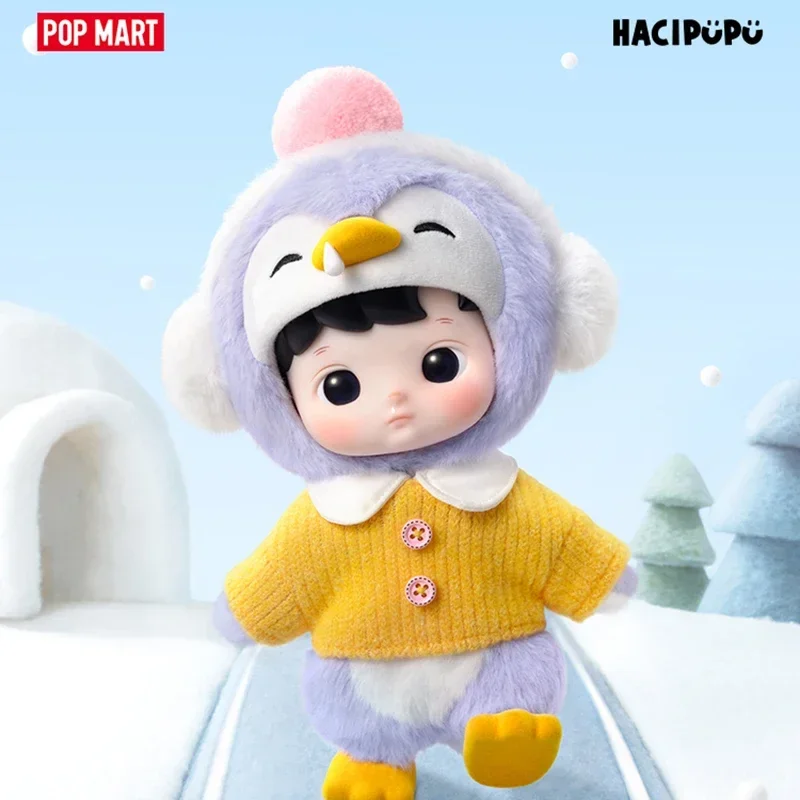 POP MART HACIPUPU Penguin 1/8  - огляд і ціна Anime Action Figure Blind Box
