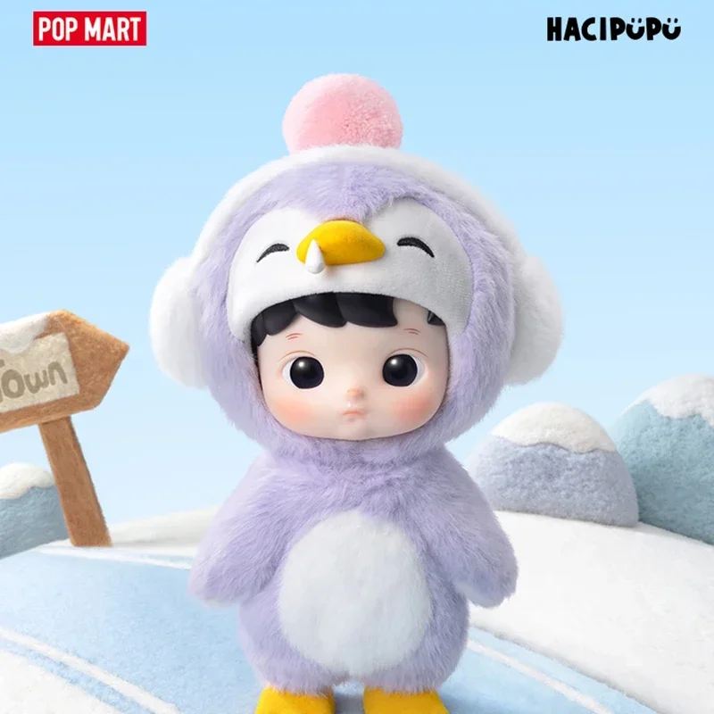 POP MART HACIPUPU Penguin 1/8  - огляд і ціна Anime Action Figure Blind Box