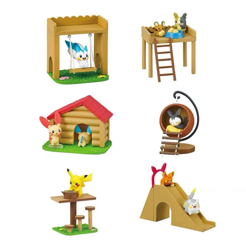 Pokemon Miniature Forest Playg - огляд і ціна Anime Action Figure Blind Box