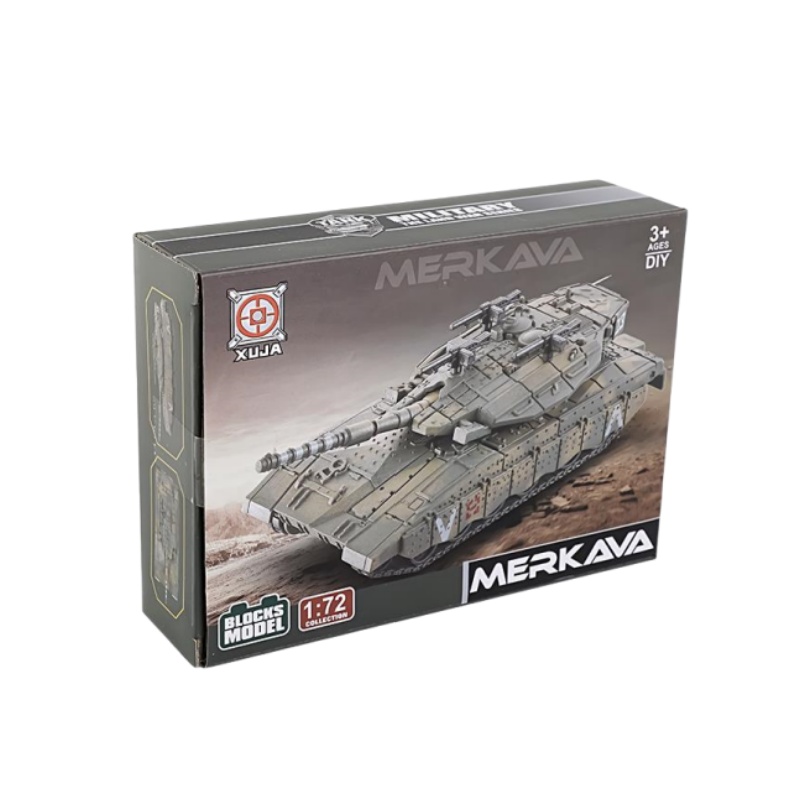 1/72 Israel Merkava Main Battl - огляд і ціна Lego Compatible Military Tank