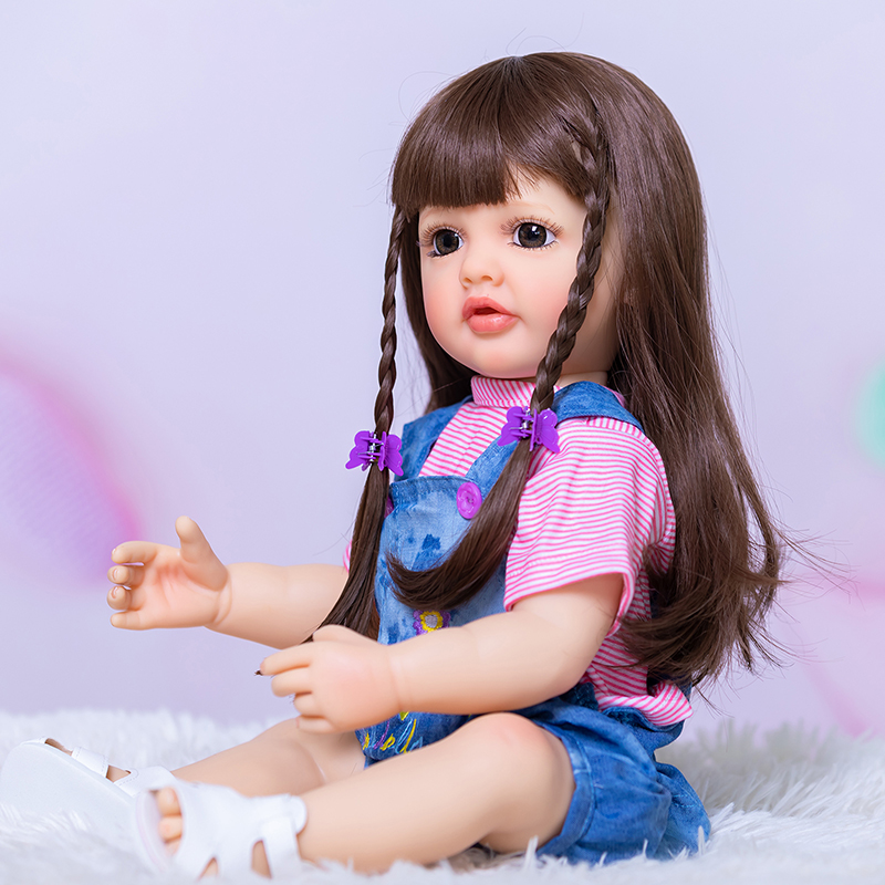 50CM Full Body Silicone Reborn - огляд і ціна Reborn Baby Doll Silicone Realistic