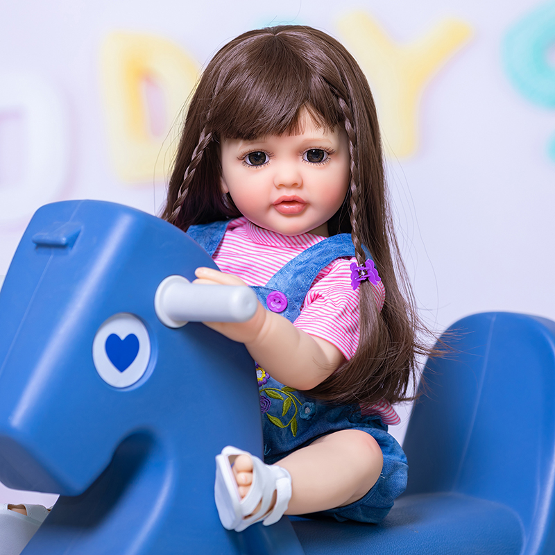 50CM Full Body Silicone Reborn - огляд і ціна Reborn Baby Doll Silicone Realistic