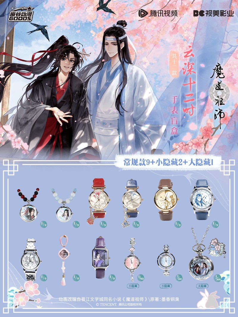 Mdzs Acg Goods The Untamed Wat - огляд і ціна Anime Action Figure Blind Box