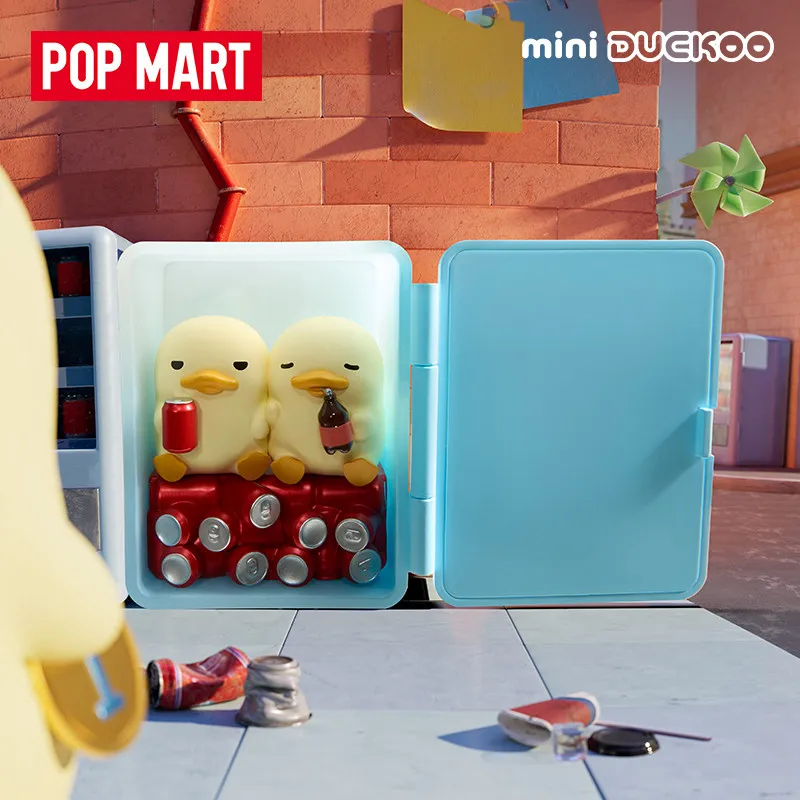POPMART Mini DUCKOO Citywalk S - огляд і ціна Anime Action Figure Blind Box