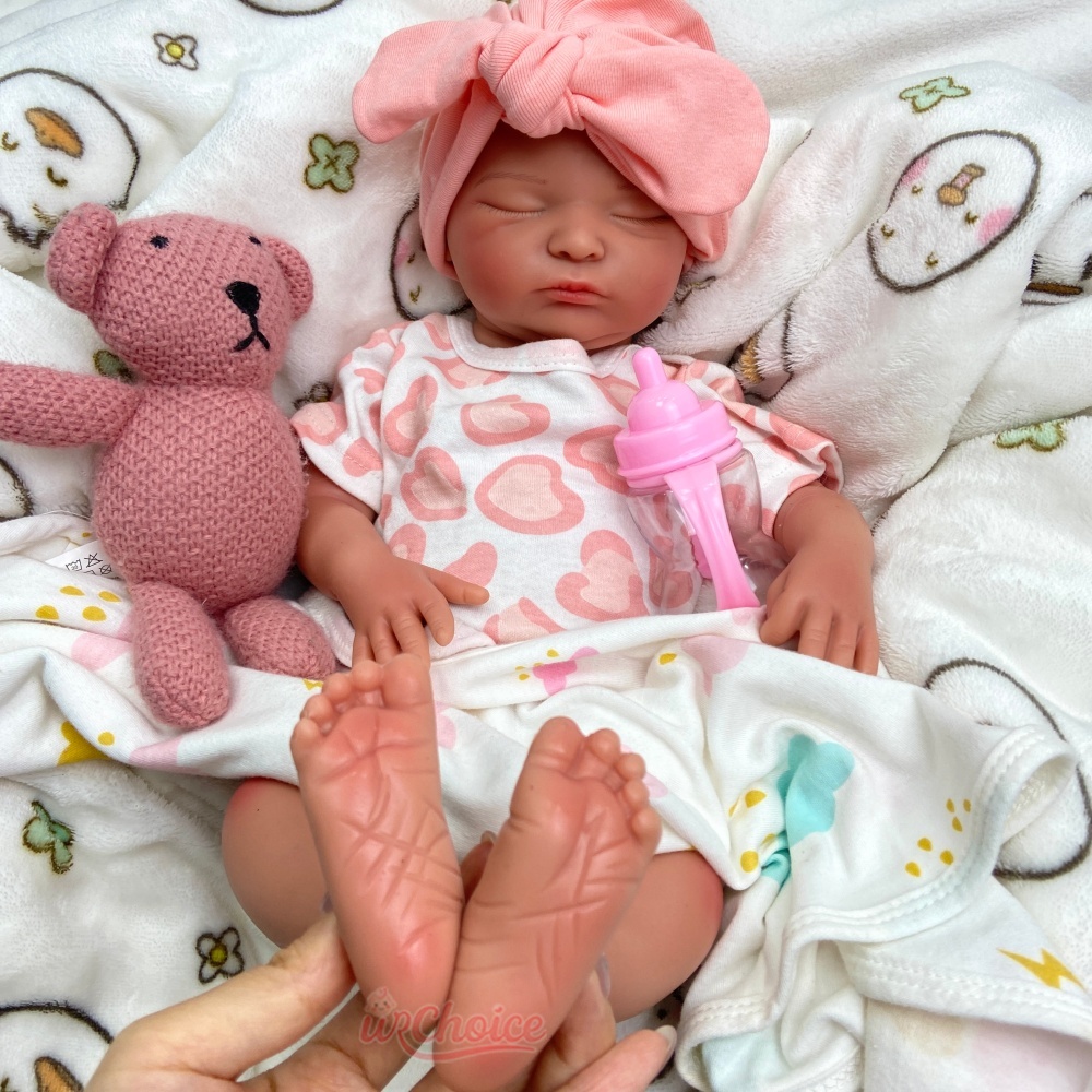 18inch Washable Silicone Rebor - огляд і ціна Reborn Baby Doll Silicone Realistic